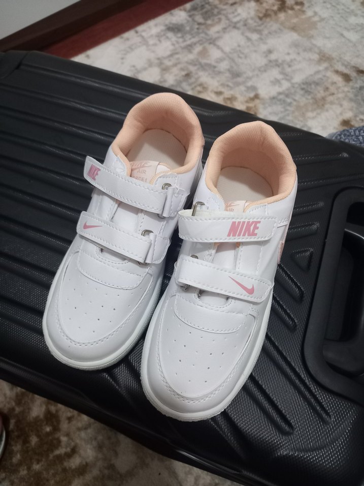 Kız Çocuk Beyaz Nike Spor Ayakkabı - Görsel 5