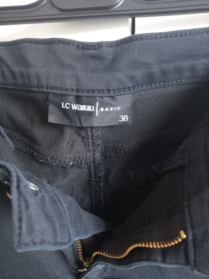 Siyah Kadın Skinny Denim Pantolon - Görsel 3