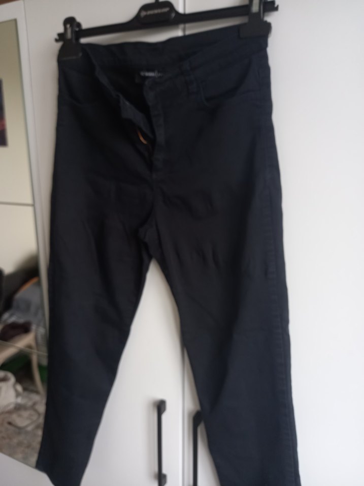 Siyah Kadın Skinny Denim Pantolon - Görsel 2