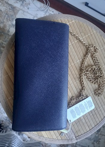 pierre cardin Lacivert Deri Kadın Çanta - Görsel 3