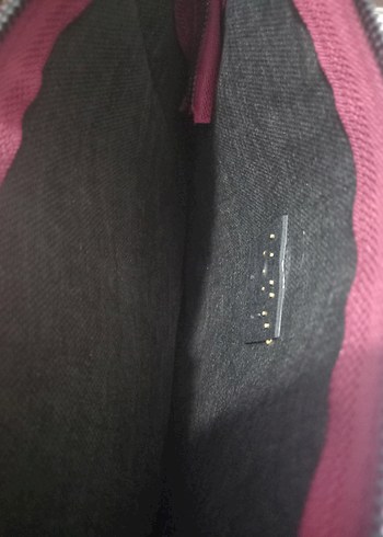 Bordo Süet Guess Kadın Omuz Çantası - Görsel 6