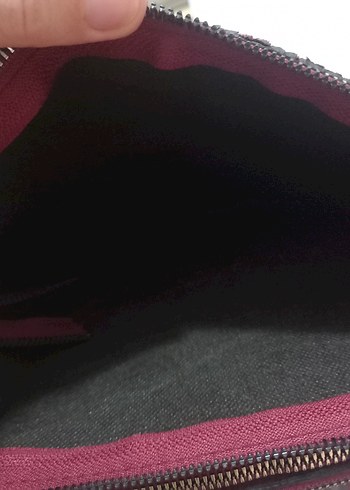 Bordo Süet Guess Kadın Omuz Çantası - Görsel 7