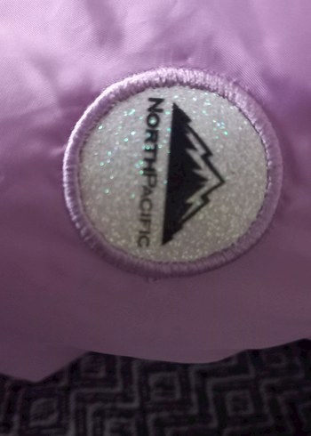 Kız Çocuk Pastel Mor Fermuarlı Mont - Görsel 4