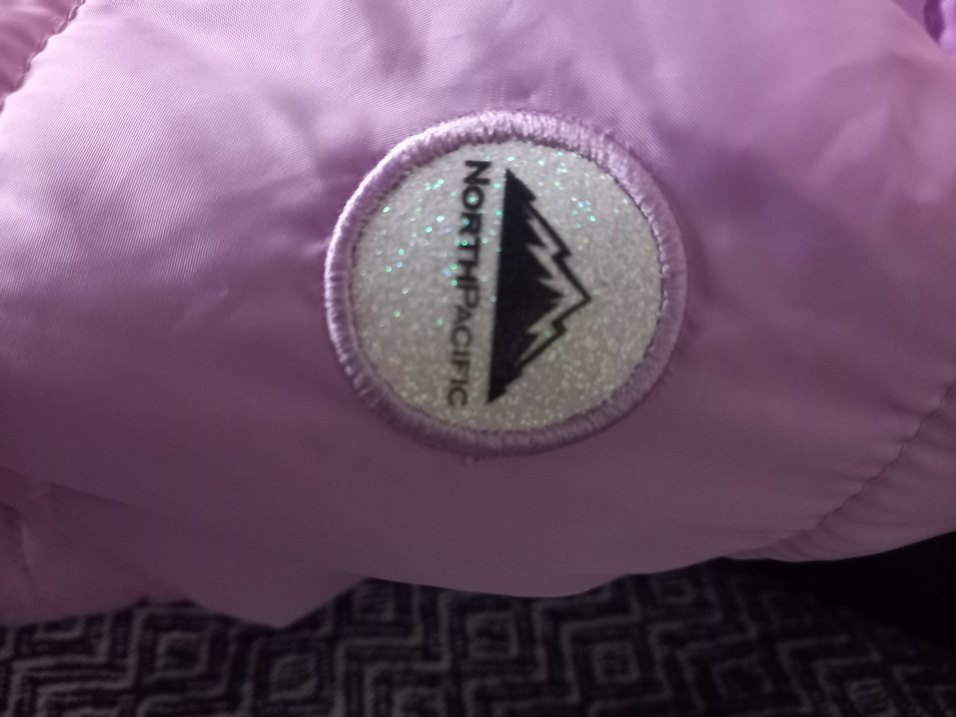 Kız Çocuk Pastel Mor Fermuarlı Mont - Görsel 4