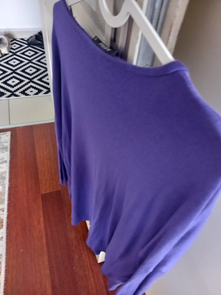 Mor Keten Salaş Kadın Bluz - Görsel 4