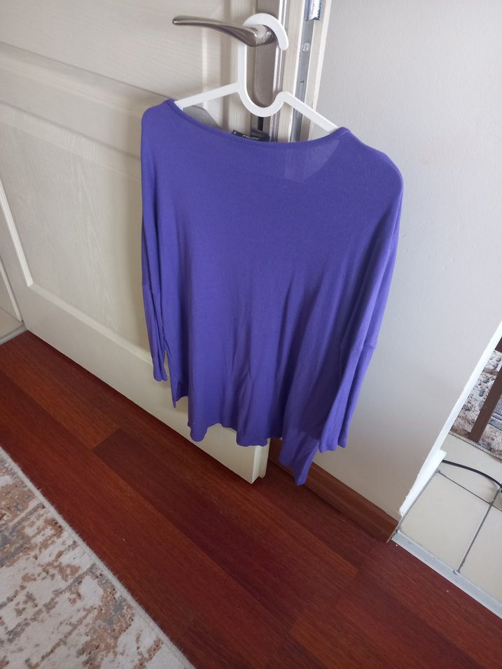 Mor Keten Salaş Kadın Bluz - Görsel 3