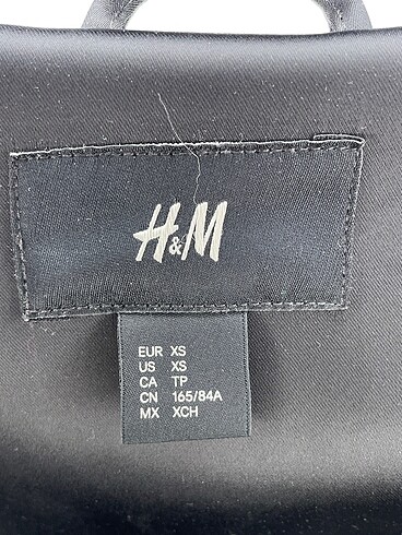 xs Beden siyah Renk H&M Ceket %70 İndirimli.