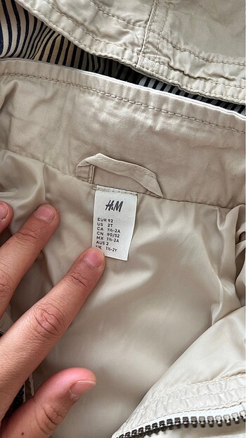 H&M Çocuk trençkot