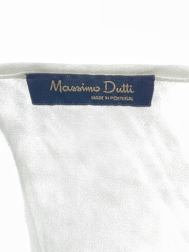 l Beden beyaz Renk Massimo Dutti Bluz %70 İndirimli.