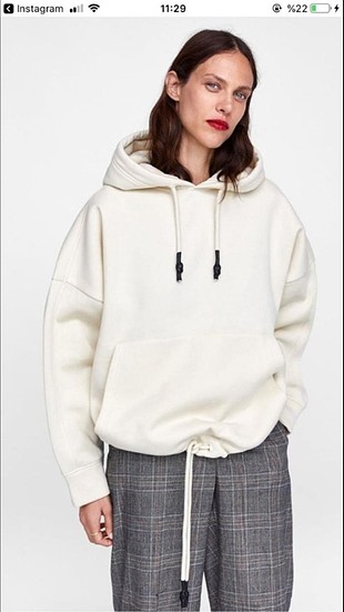 zara model sweat 