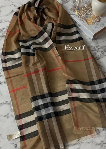  Beden Burberry ekose desen ithal şal
