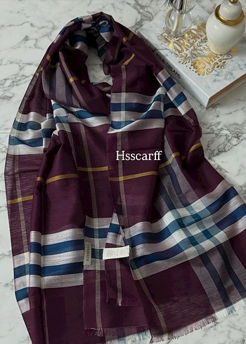  Beden çeşitli Renk Burberry ekose desen ithal şal