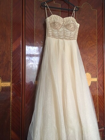 xs Beden Gold detay elbise