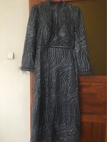 Taşlı abiye elbise