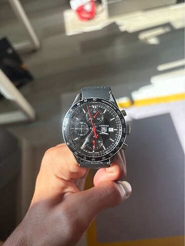 Orjinal TagHeur Carerra Chronograph saat (açıklamayı okuyun)