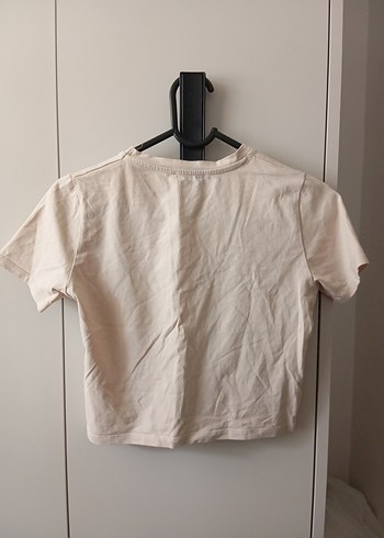 38 Beden Kadın Bej Kısa Kollu Crop