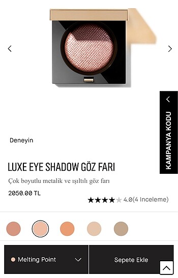 Bobbı Brown göz farı(melting point rengi)