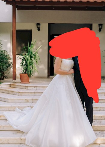 Pierre Cardin Bir uzun bir kısa 2 duvakla beraber - Görsel 2