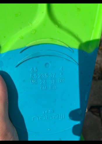 Decathlon Decathlon Palet Kullanılmamış Havuz be Deniz Paleti 37 38 beden