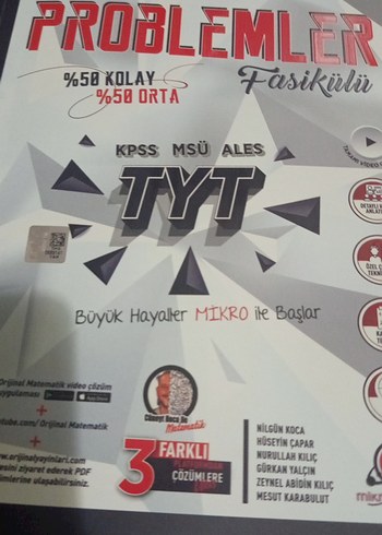 problemler kitabi
