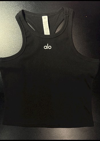 Alo yoga Siyah aspire crop tank Atlet