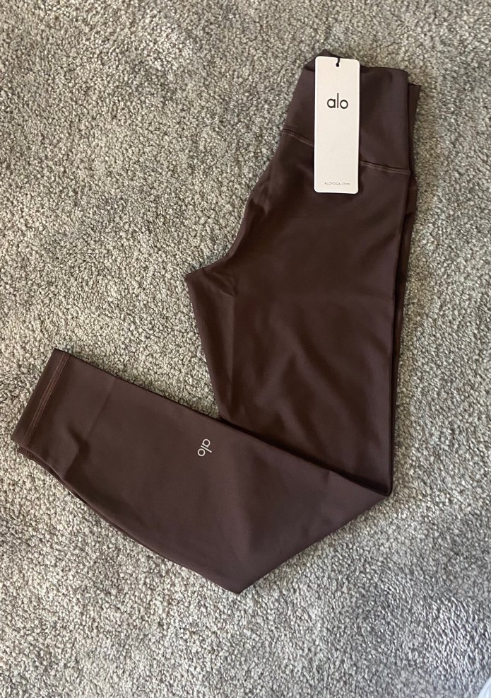 Alo yoga Kahverengi  Kadın Tayt - Görsel 4