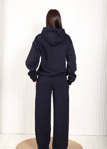 Alo yoga Kadın Lacivert Oversize takım - Görsel 6