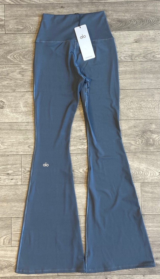 Alo yoga Kadın antrasit İspanyol tayt - Görsel 5