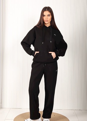 Alo yoga Siyah Kapüşonlu  
Üst - Görsel 2