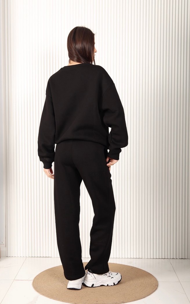 Alo yoga Siyah Kadın Oversize takım - Görsel 4