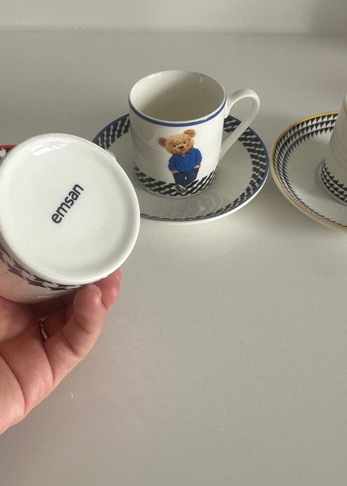 Emsan ayıcık seri 2li fincan takımı - Görsel 2
