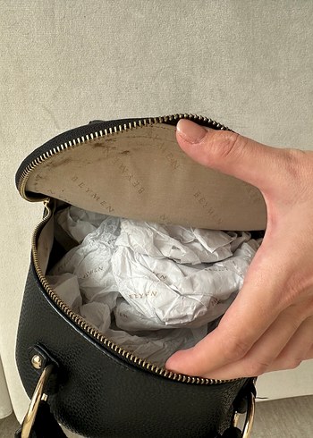 Beymen siyah kadın sırt çantası - Görsel 9