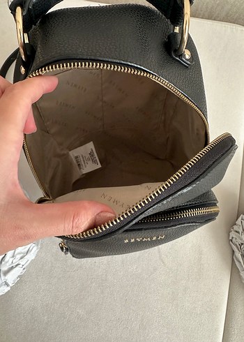 Beymen siyah kadın sırt çantası - Görsel 12