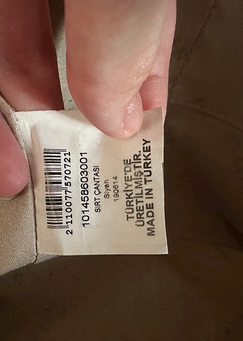 Beymen siyah kadın sırt çantası - Görsel 10