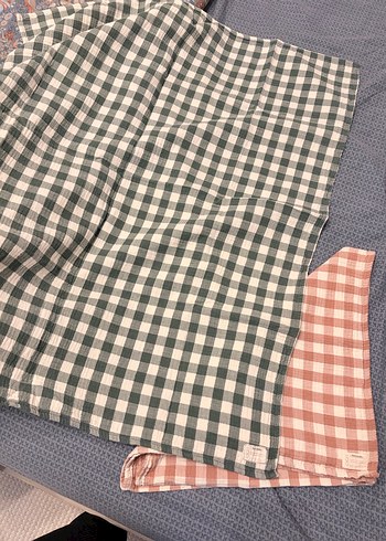 Çocuklar İçin Kareli müslin Battaniye - Görsel 2