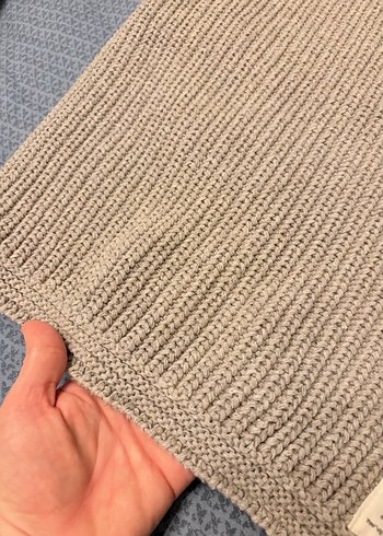 Bej Örgü Çocuk Battaniyesi - Görsel 2