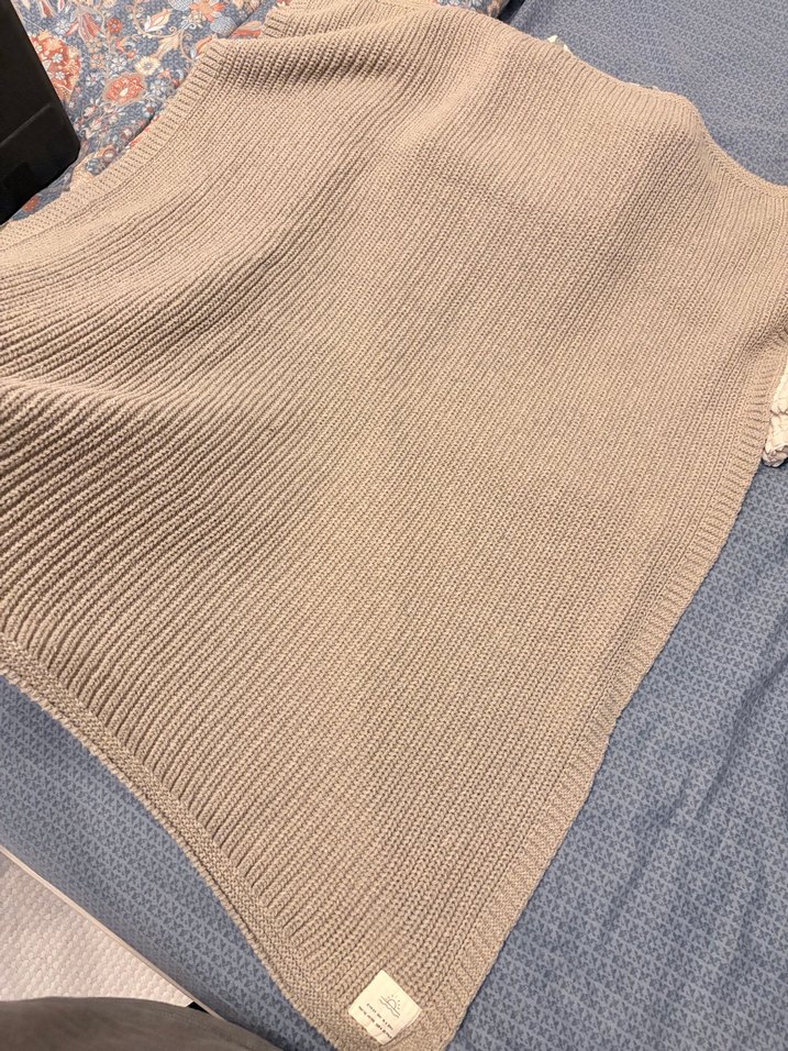 Bej Örgü Çocuk Battaniyesi - Görsel 3