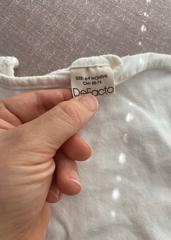 Defacto Kız Bebek Kısa Kollu Fırfırlı Takım