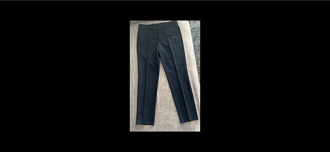 Diğer Kiğılı Erkek Lacivert Kumaş Pantolon