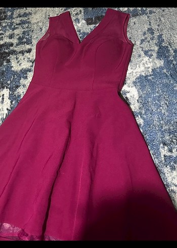 Ekol diz üstü kadın kısa abiye gece elbisesi - Görsel 3