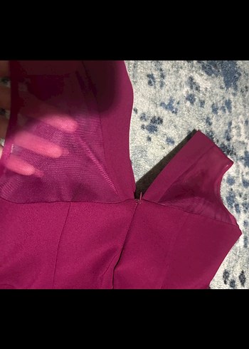 Ekol diz üstü kadın kısa abiye gece elbisesi - Görsel 4