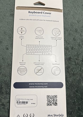 Laptop Klavye Koruyucu - Görsel 3