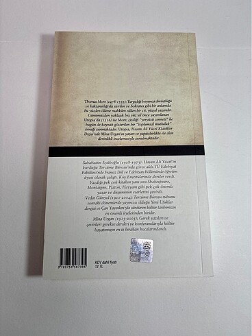  Kitap: Thomas More - Utopia