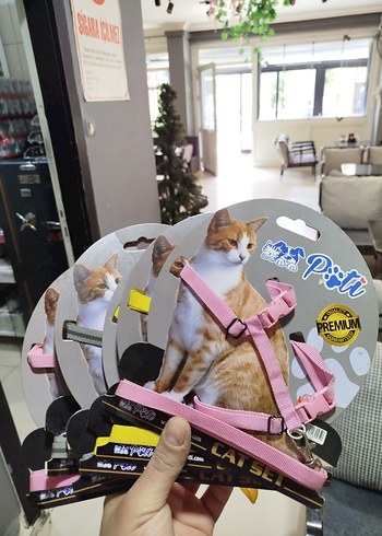 Renkli Desenli Kedi Tasması - Görsel 3