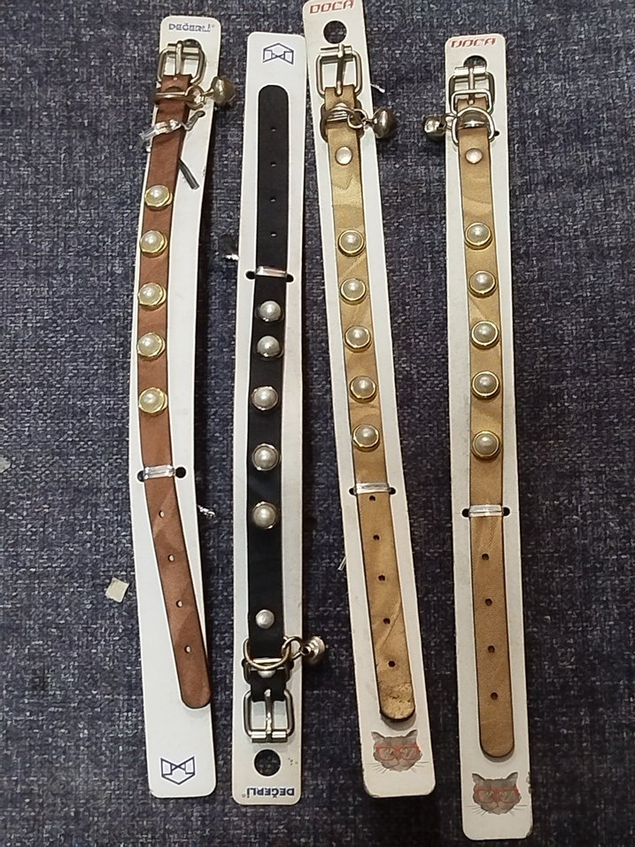 Renkli Desenli Kedi Tasması - Görsel 4