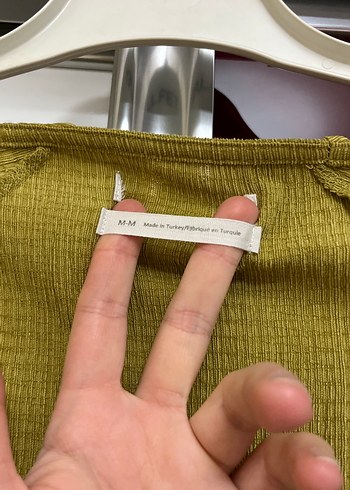 Kadın Haki Triko Uzun Kollu Bluz - Görsel 2