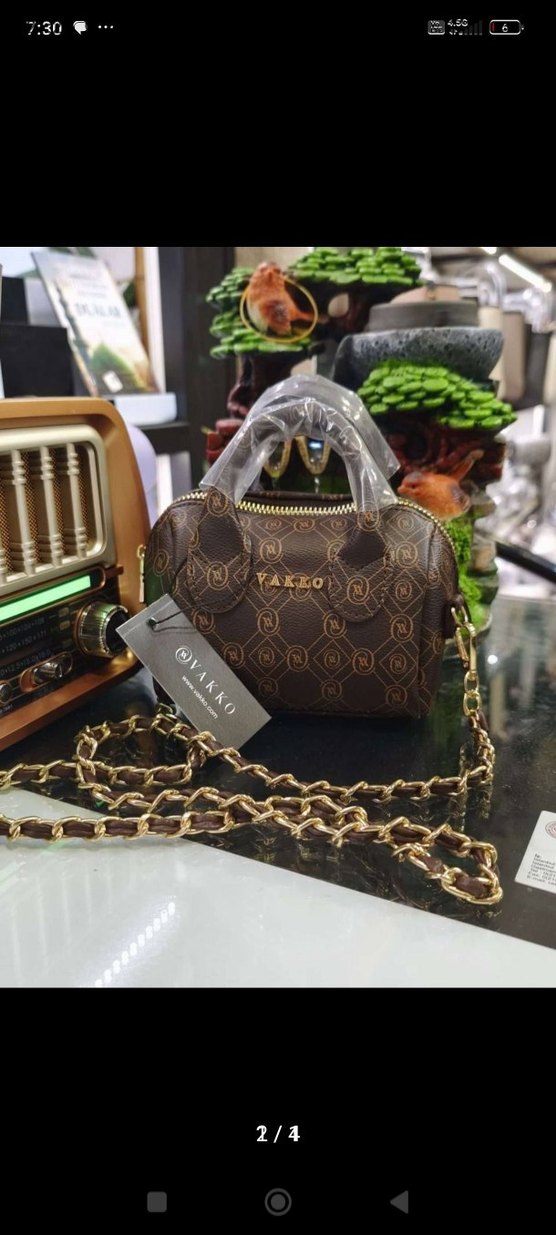 zincir askılı mini Vakko çanta - Görsel 2