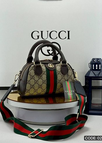 GUCCI Çok Renkli Baskılı Kadın Çanta - Görsel 3