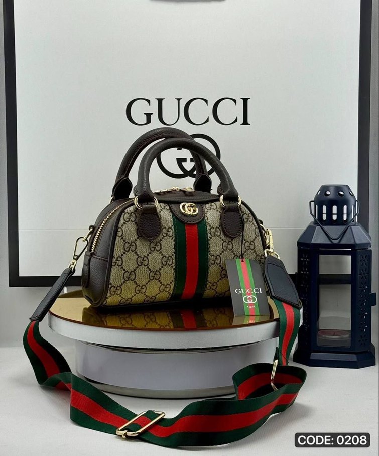 GUCCI Çok Renkli Baskılı Kadın Çanta - Görsel 3