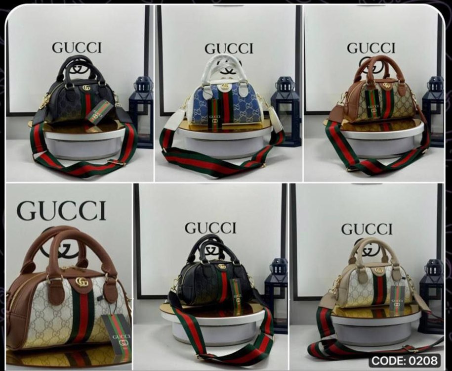 GUCCI Çok Renkli Baskılı Kadın Çanta - Görsel 2